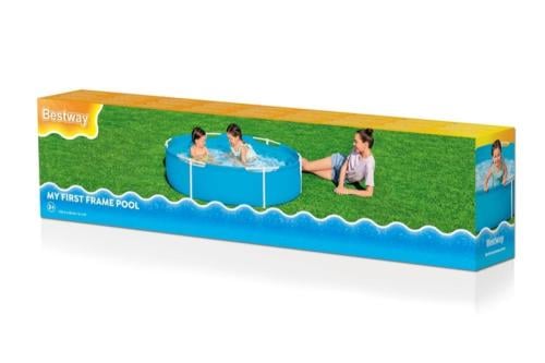 مسبح هيكلي للأطفال 1.22 م × 30 سم– Bestway My Firs...