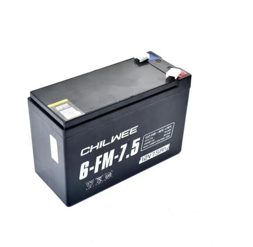 بطارية سيارات ودبابات كهرائية مقاس 12V 7.5AH