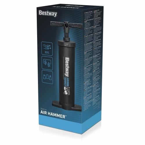مضخة هواء يدوية Bestway "إير هامر" - نفخ سريع وسهل...