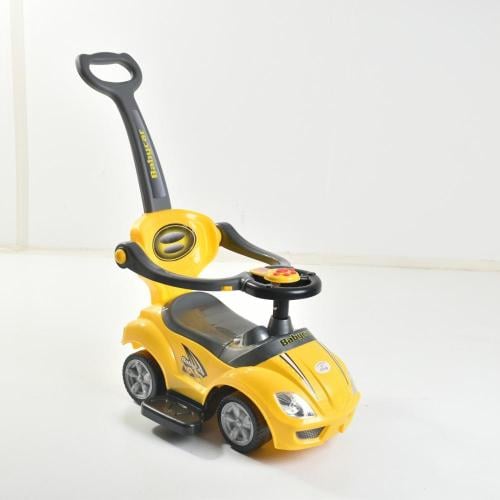 سيارة صغيرة للأطفال باللون الأكوا الجميل مع مقود ل...