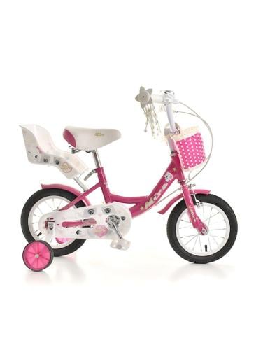 دراجة بسلة وشرائط مقاس 12 بوصة