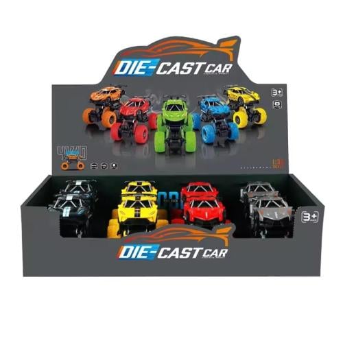لعبة سيارة دييكاست 8 قطع