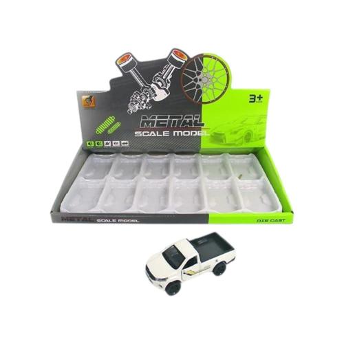 سيارة بيك أب معدنية ..12 حبة ..