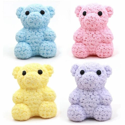 دب إسفنجي ملون .. 12 حبة ..