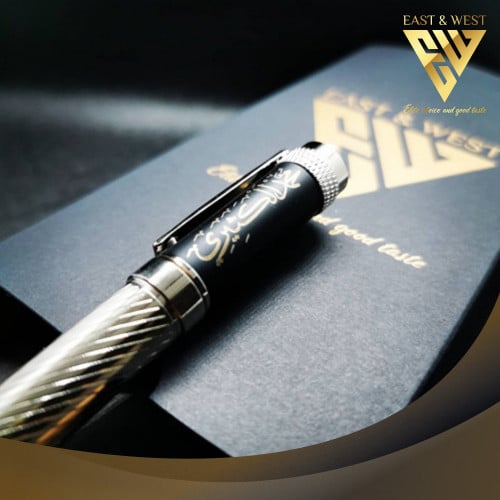 القلم الفضي الفاخر