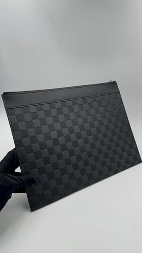 باوتش لويس فيتون لون اسود مربعات نحيف