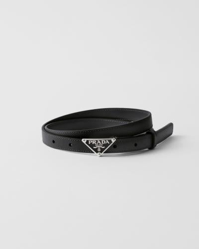 حزام برادا Saffiano leather belt