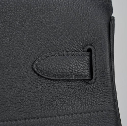شنطة ايرمز HAC BK 40 Black Togo Palladium