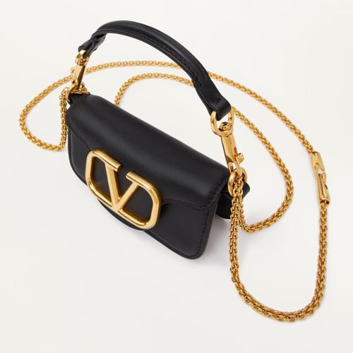 شنطة فالنتينو VALENTINO GARAVANI LOCÒ MICRO BAG IN...