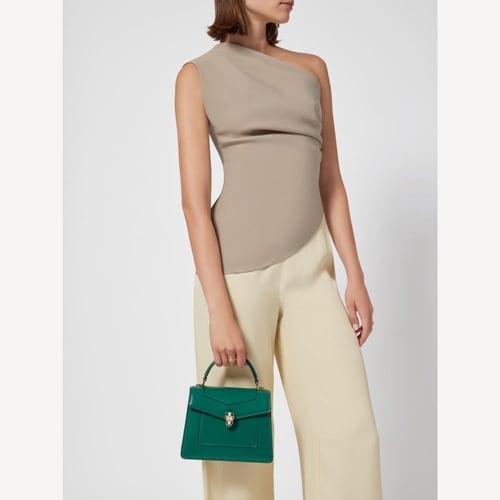 شنطة بولغاري SERPENTI FOREVER MEDIUM TOP HANDLE BA...