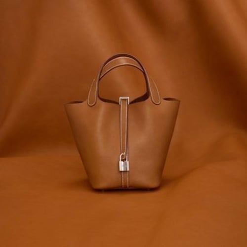 شنطة ارميز Picotin Lock 18 Bag - Hermès silver