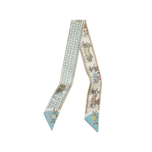 سكارف ايرميز سماوي Les Voitures Nouvelles Twilly