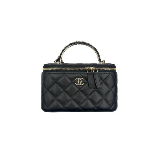 شنطة شانيل Chanel Small Coco Handle Caviar Leather...