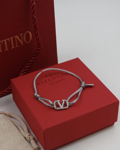 سوارة فالنتينو خيط فضي - بدون ملحقات -