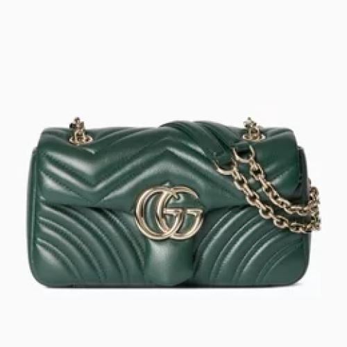 شنطة قوتشي خضراء size 26 Gucci