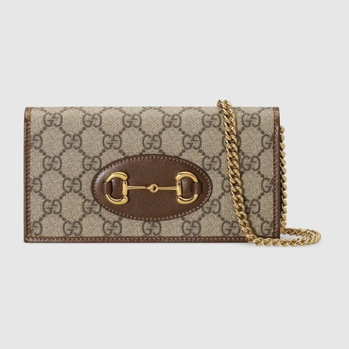 شنطة قوتشي GUCCI HORSEBIT 1955 WALLET ON CHAIN