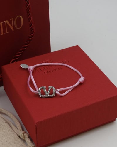 سوارة فالنتينو خيط فضي - بدون ملحقات -