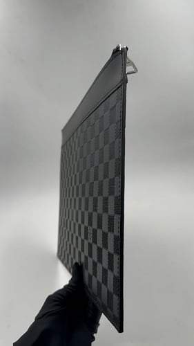 باوتش لويس فيتون لون اسود مربعات نحيف