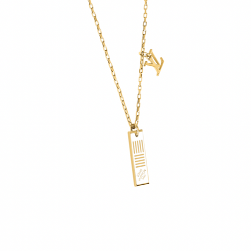 سلسال لويس فيتون ذهبي