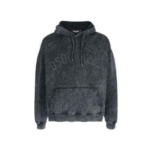 هودي DSQUARED2 لون رمادي