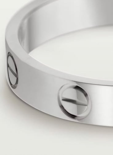 خاتم كارتييه فضي