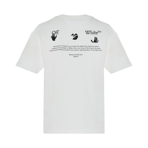 تيشيرت اوف وايت ابيض / اسود