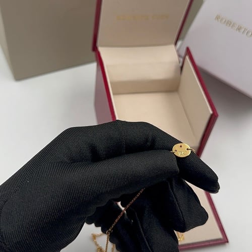 سلسال روبيرتو كوين ذهبي بكرسال