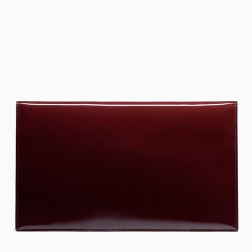 شنطة سان لوران Uptown Pouch in Patent Leather