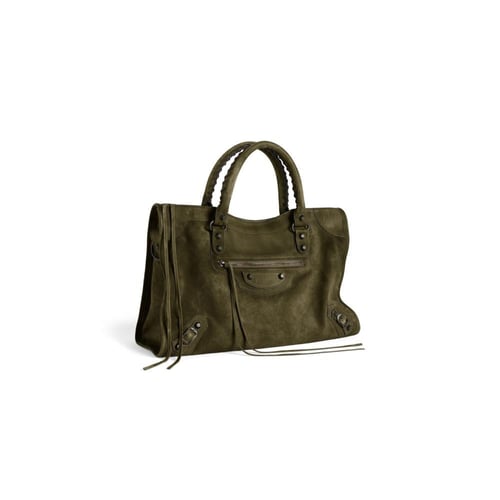 شنطة بالنسياقا WOMEN'S LE CITY BAG IN KHAKI