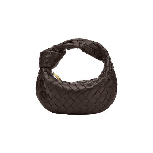 شنطة بوتيغا بني غامق Mini Jodie