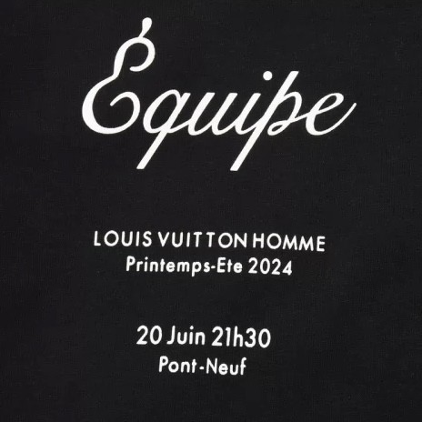 تيشيرت لويس فيتون اسود