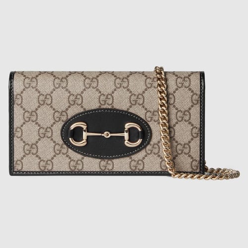 شنطة قوتشي GUCCI HORSEBIT 1955 WALLET ON CHAIN