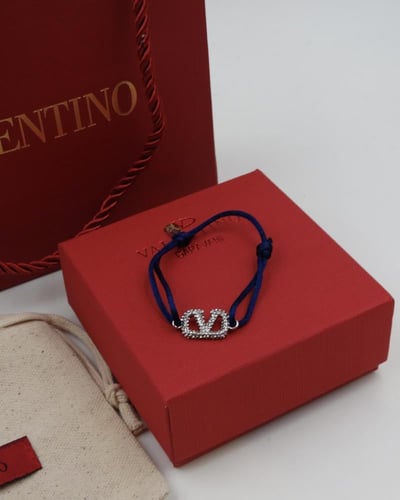 سوارة فالنتينو خيط فضي - بدون ملحقات -