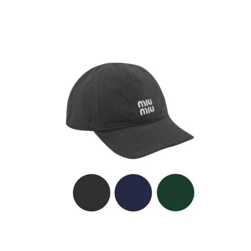 كاب ميو ميو Miu Miu denim baseball cap