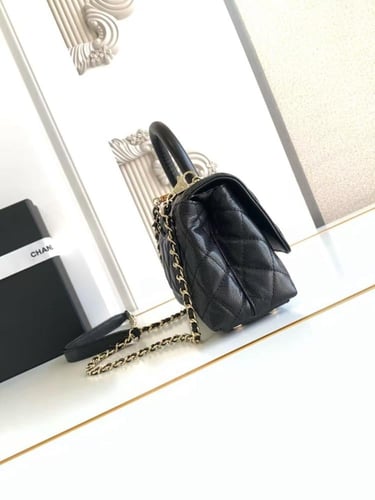 شنطة شانيل Chanel Quilted Leather Mini Kelly Bag