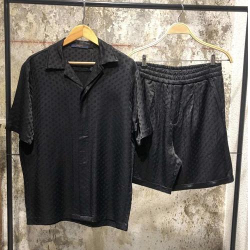 طقم لويس فيتون اسود Louis Vuitton Summer Set | dub...