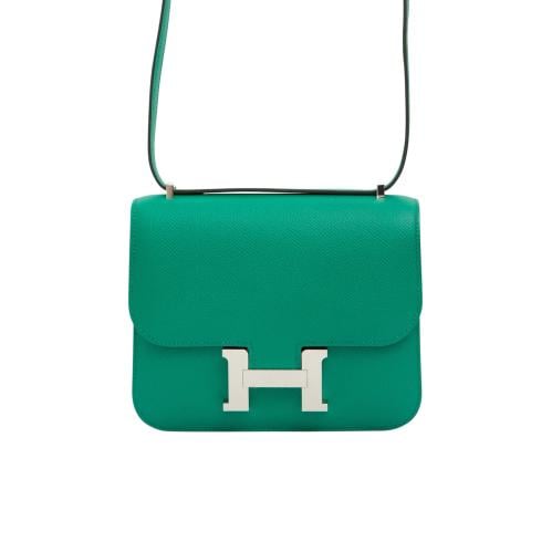 شنطة ارميز Hermès Constance 18 Vert Jade Epsom Pal...