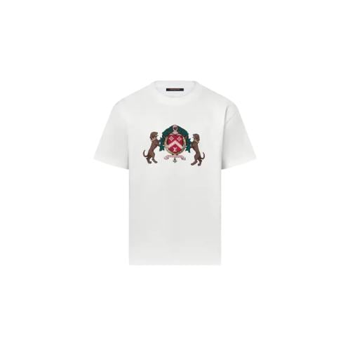 تيشيرت لويس فيتون Embellished Cotton T-Shirt