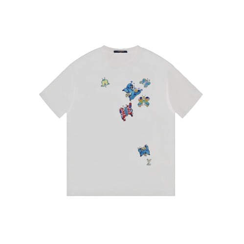 تيشيرت لويس فيتون ابيض—