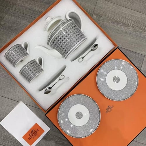 طقم ارميز Mosaique au 24 platinum tea set