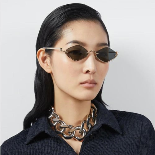 نظارة قوتشي Geometric frame sunglasses