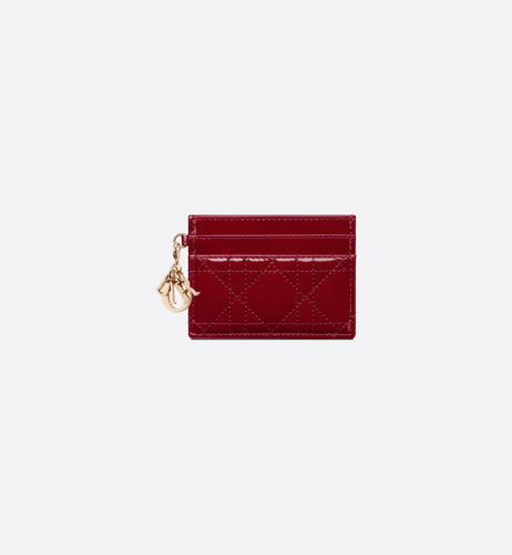 كارد هولدر ديور Lady Dior Freesia Card Holder