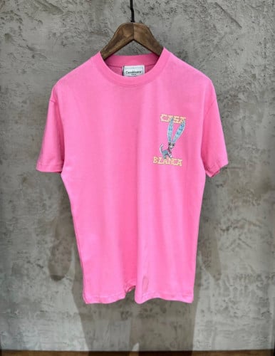 تيشيرت كازا بلانكا casa blanca وردي