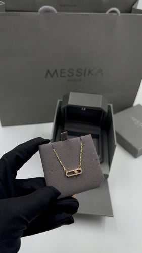 سلسال ميسيكا ذهبي حلقة واحده