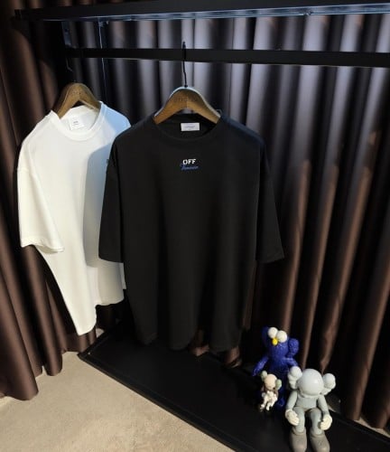 تيشيرت اوف وايت اسود