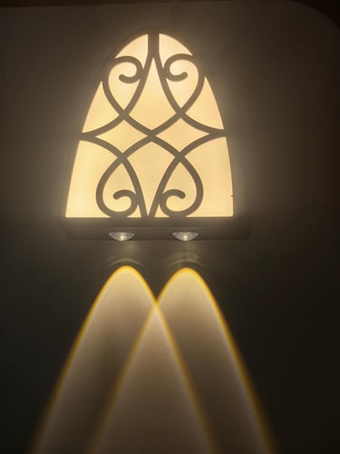 وحدة اضاءة جدارية بصمة 30 واط
