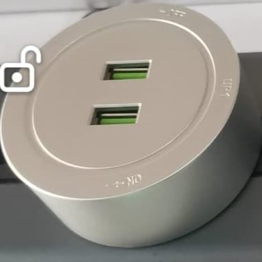 مجموعة مجرى مسار كهربائي 80 سم مع 5 مقبس كهربائي ل...