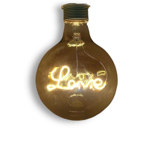 لمبة ديكور كروي (LOVE )