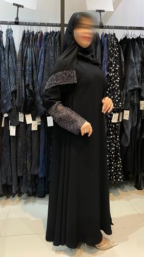 عبايه دبل كلوش