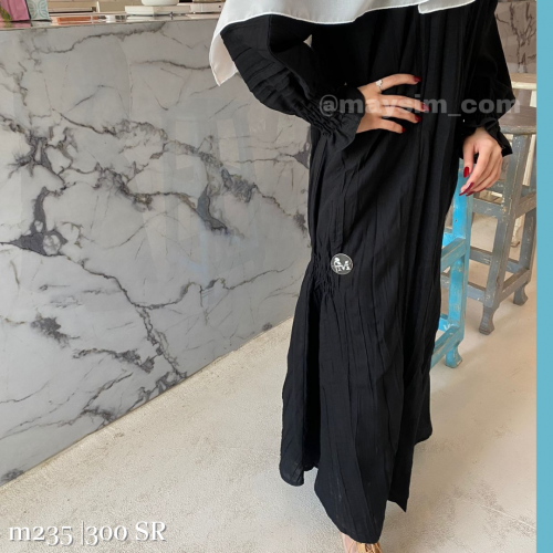 عبايه بقماش صيفي _m235